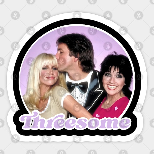 American television sitcom vintage drama Sticker by  ABHDArts